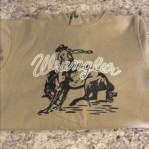 Wrangler Tan Hoodie